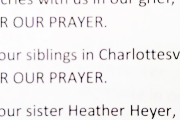A Prayer for our Siblings in Charlottesville