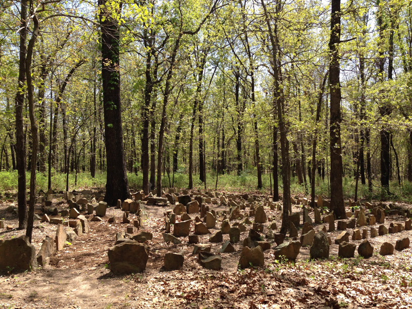Labyrinth at Osage Forest of Peace