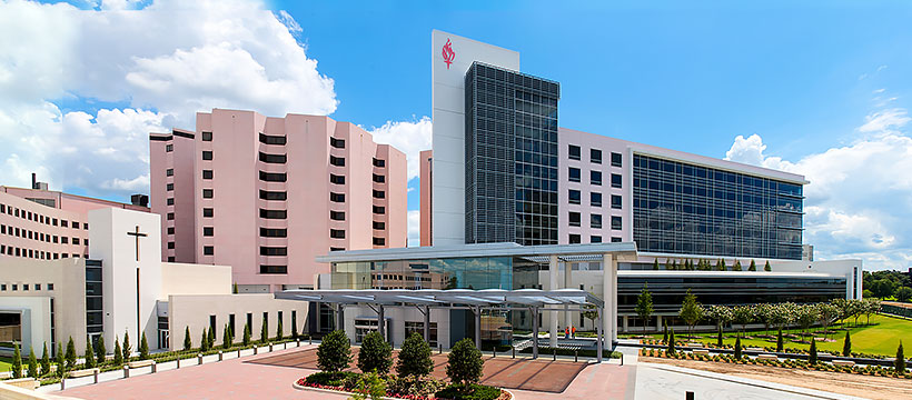 The campus of Saint Francis Hospital in Tulsa