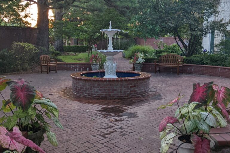 The Fountain is a healing place & ours is fully restored