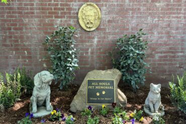 New Pet Memorial Dedicated In All Souls Garden